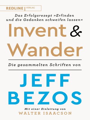 cover image of Invent and wander – Das Erfolgsrezept »Erfinden und die Gedanken schweifen lassen«